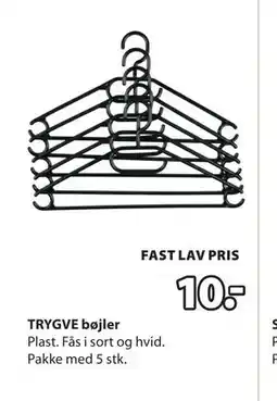JYSK TRYGVE bøjler tilbud