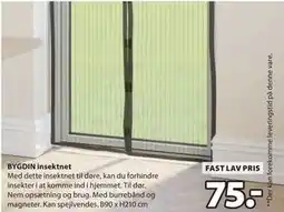 JYSK BYGDIN insektnet tilbud