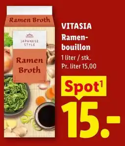 Lidl VITASIA Ramenbouillon tilbud