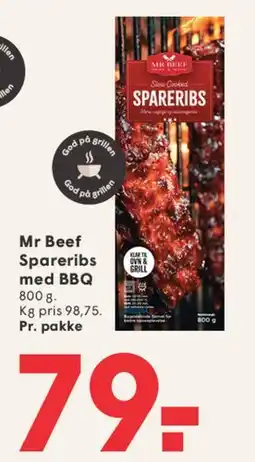 SPAR Mr Beef Spareribs med BBQ tilbud