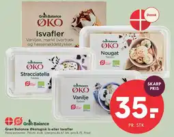 SPAR Grøn Balance ØKO is / isvafler tilbud