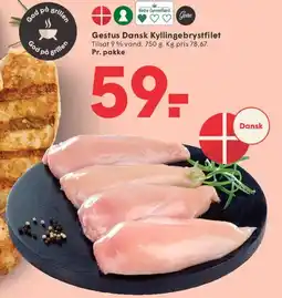 SPAR Gestus Dansk Kyllingebrystfilet tilbud