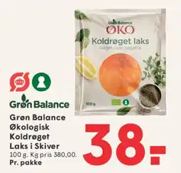 SPAR Grøn Balance Økologisk Koldrøget Laks i Skiver tilbud