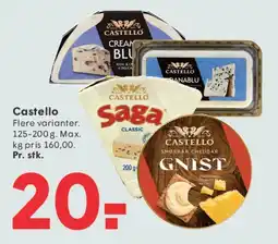 SPAR Castello / Saga - flere varianter tilbud