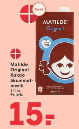 SPAR Matilde Original Kakao Skummetmælk tilbud