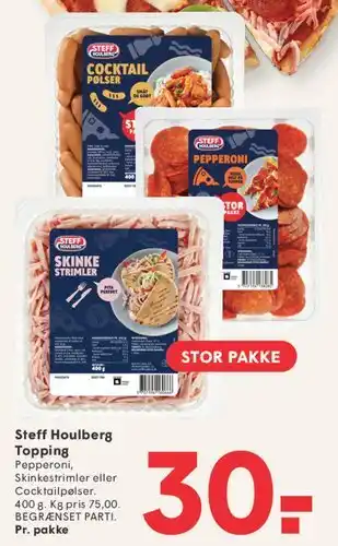 SPAR Steff Houlberg Topping tilbud