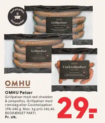 SPAR OMHU Pølser tilbud