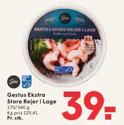 SPAR Gestus Ekstra Store Rejer i Lage tilbud