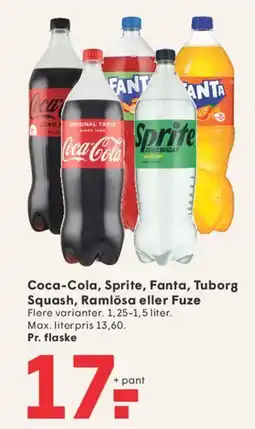 SPAR Coca‑Cola / Sprite / Fanta tilbud