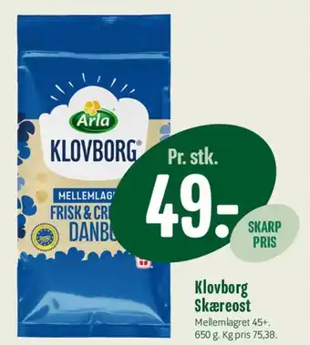 Klovborg Skæreost