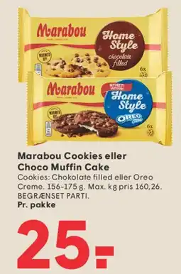 SPAR Marabou Cookies eller Choco Muffin Cake tilbud