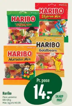 Min Købmand Haribo (pose) tilbud