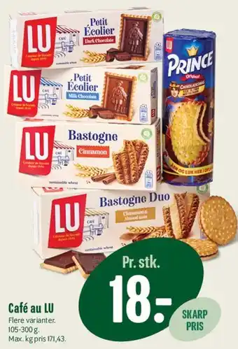 Min Købmand Café au LU tilbud