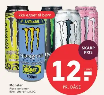 SPAR Monster tilbud