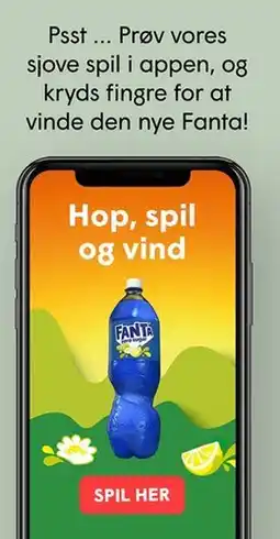SPAR Fanta - Hop, spil og vind (kampagne) tilbud