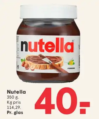 SPAR Nutella tilbud