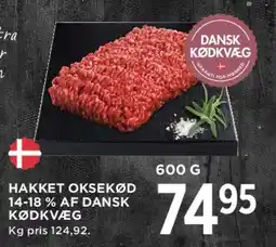 MENY Hakket oksekød tilbud