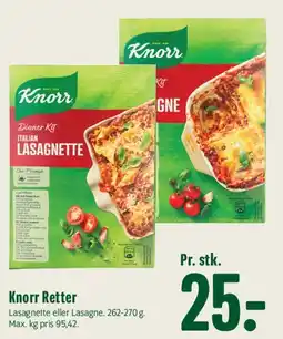 Min Købmand Knorr Retter tilbud