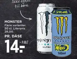 MENY MONSTER tilbud