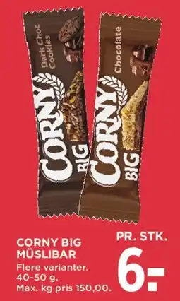 MENY Corny Big Müslibar tilbud