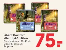 SPAR Libero Comfort eller Up&Go bleer tilbud