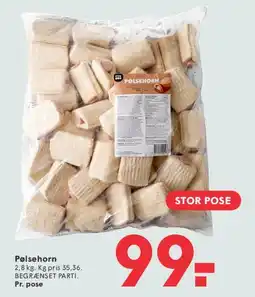 SPAR Pølsehorn tilbud