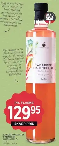 MENY Rabarber Limoncello tilbud