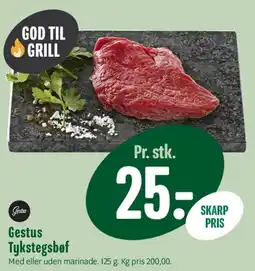 Min Købmand Gestus Tykstegsbøf tilbud