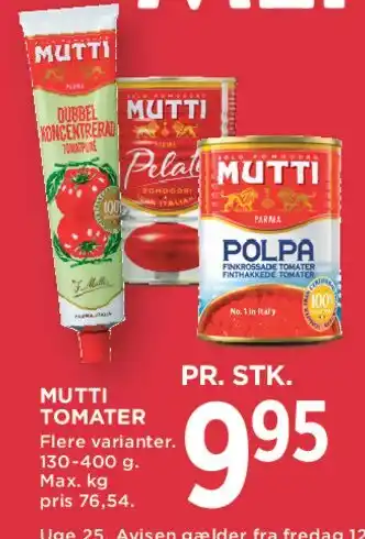 Mutti tomater