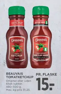 MENY Beauvais tomatketchup tilbud