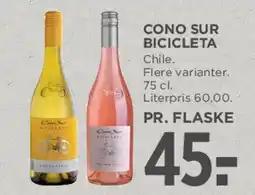 MENY Cono Sur Bicicleta tilbud