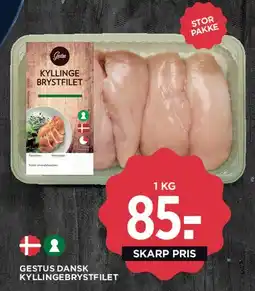 MENY Gestus dansk kyllingebrystfilet tilbud