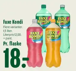 Min Købmand Faxe Kondi tilbud
