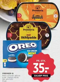 MENY Premier Is & Oreo ice cream tilbud