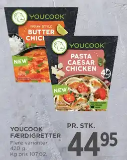 MENY YouCook færdigretter tilbud