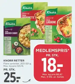 MENY Knorr retter tilbud
