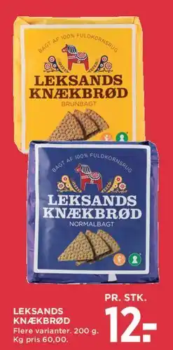 MENY Leksands Knækbrød tilbud