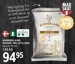 MENY Himmerland dansk hel kylling tilbud