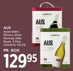 MENY AUS (box wine) tilbud