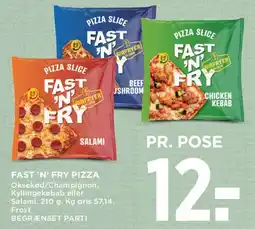 MENY FAST 'N' FRY PIZZA tilbud