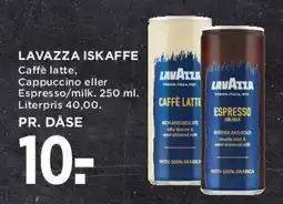 MENY Lavazza Iskaffe tilbud