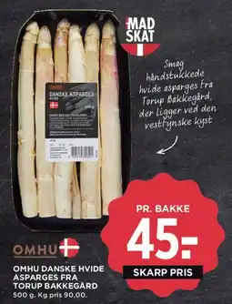 MENY Omhu danske hvide asparges fra Torup Bakkegård tilbud