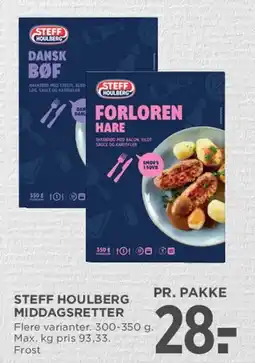 MENY Steff Houlberg middagsretter tilbud