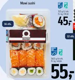 Føtex Mowi sushi (16 stk) tilbud