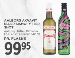 MENY Aalborg akvavit / shot tilbud