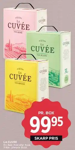 MENY La Cuvée tilbud