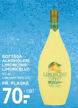 MENY Bottega Alkoholfri Limoncino Limoncello tilbud