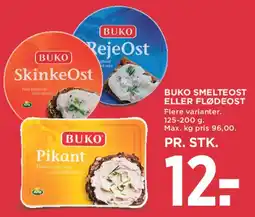 MENY Buko smelteost eller flødeost tilbud