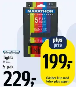 Føtex Tights 5-pak tilbud