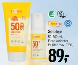 Føtex Derma Solpleje tilbud
